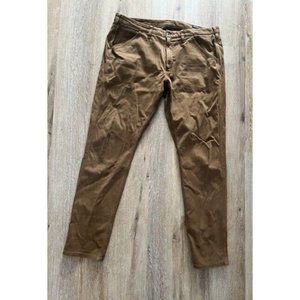 Bonobos Light Brown Corduroy Straight Jeans 38 X 34 Men's - Athletic Cut - Cords